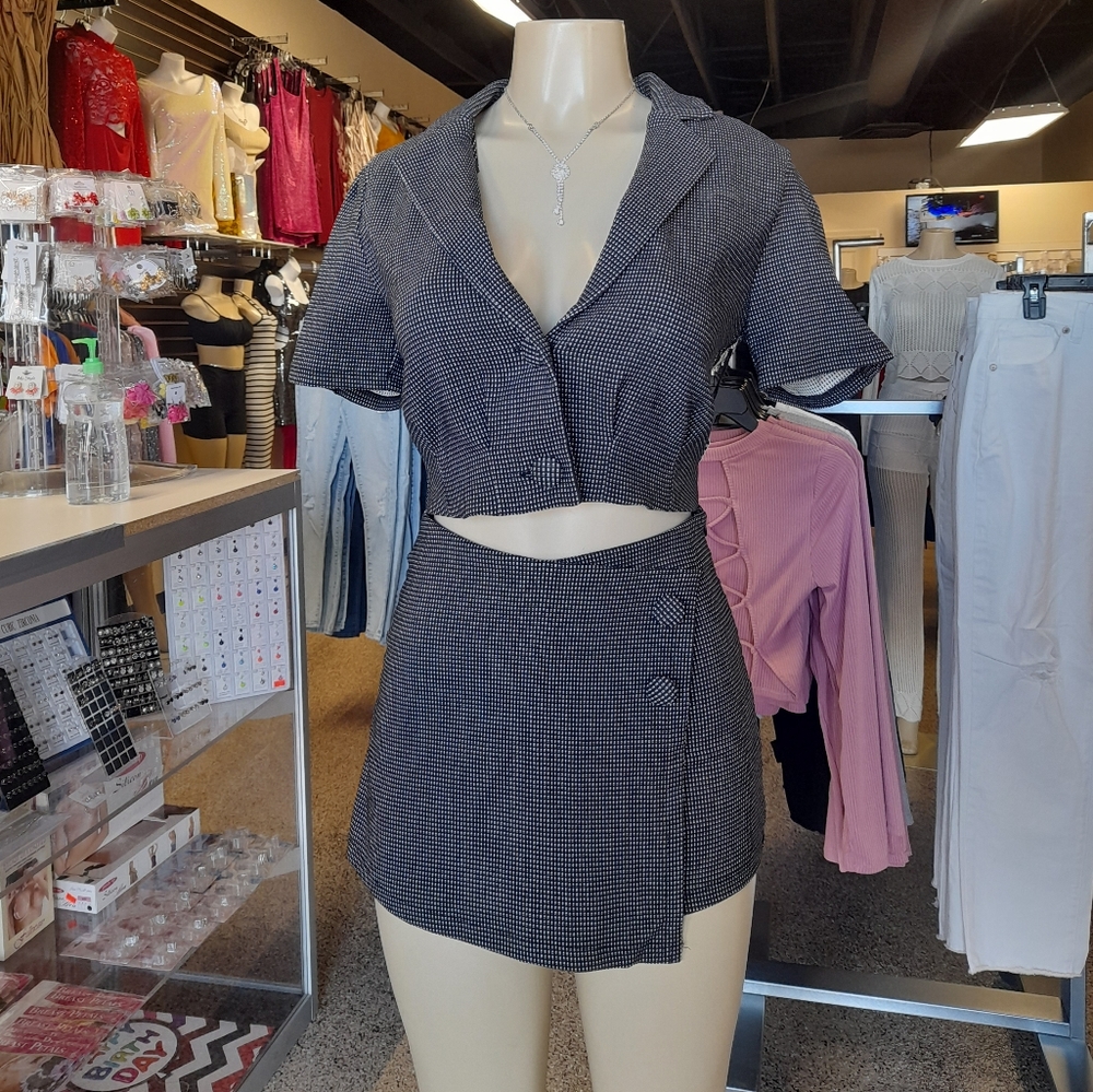 Skirt/Shorts Suit Set